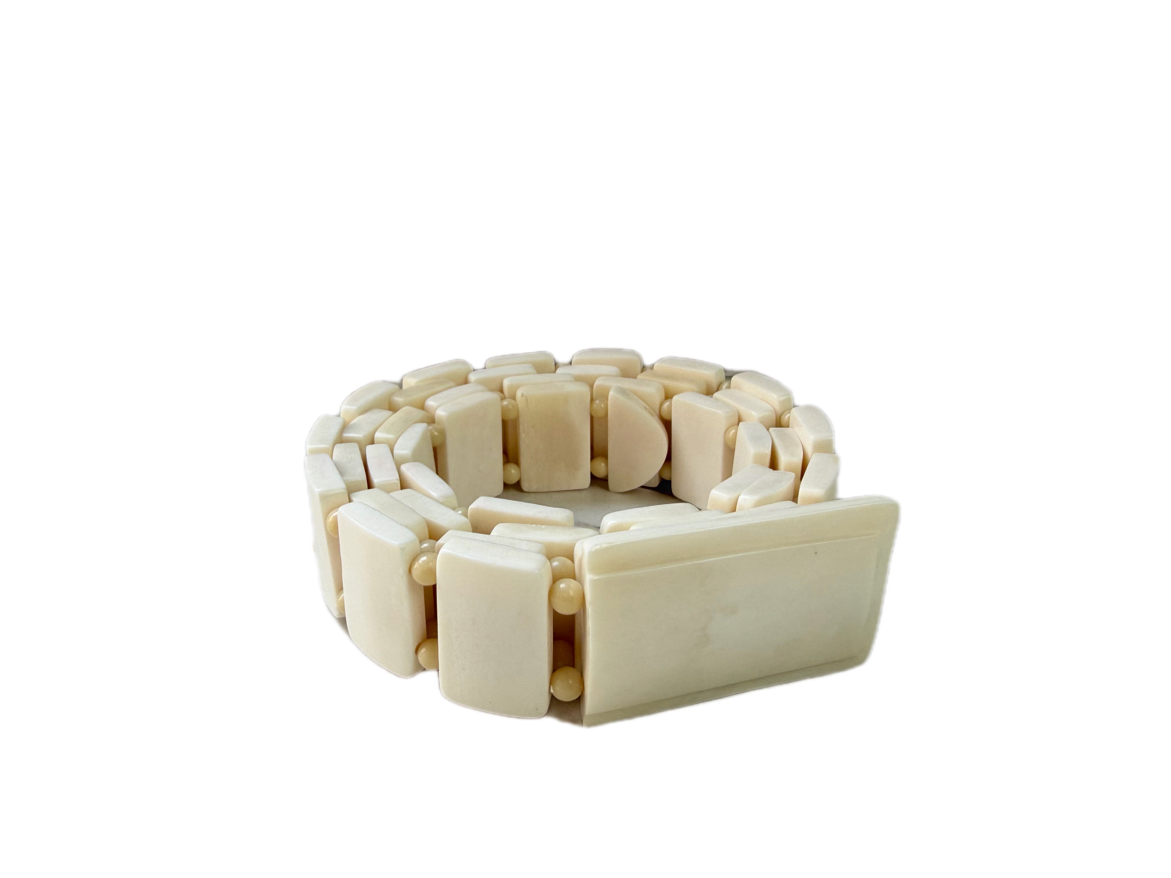 Ivory Horn Belt